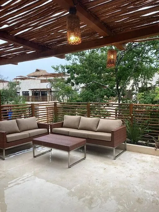 Selva Norte Tulum, Luxury Spacious 3Br And Terrace Villa